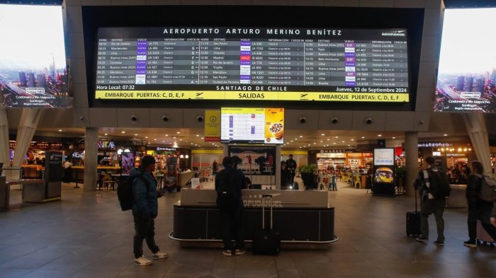 ¿Viajas en Fiestas Patrias? Revisa las recomendaciones PDI para el Aeropuerto de Santiago