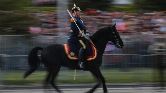 Parada Militar 2024: Así fue el debut de Legado, caballo que reemplazó a Candelaria tras su muerte