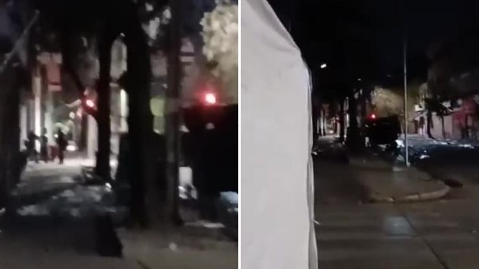 “¡Apúrate, dispara!”: Video muestra robo que habría generado voraz incendio en Meiggs