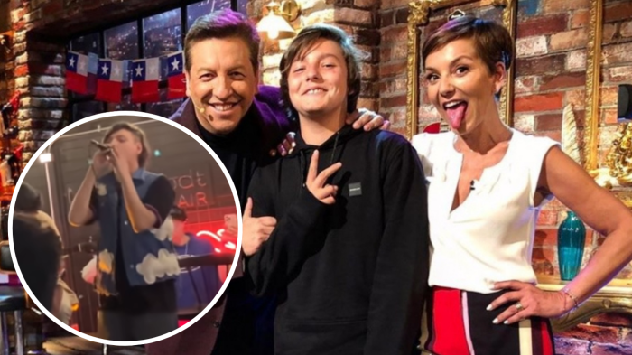 Fran García Huidobro y JC Rodríguez acompañaron a su hijo en importante logro profesional