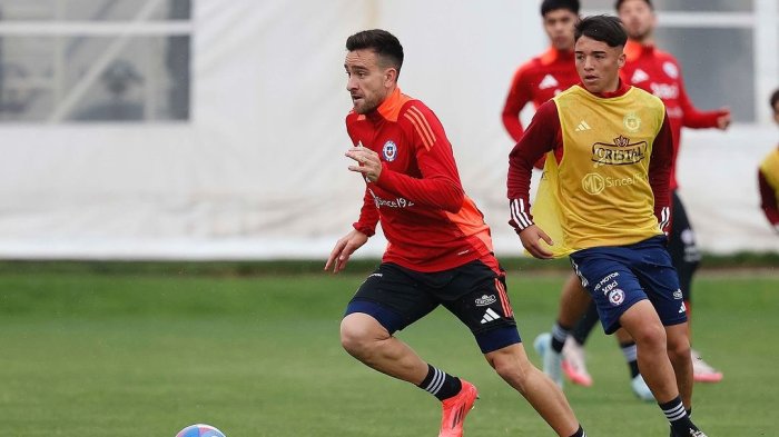 Encabezada por Matías Zaldivia: La defensa que probó Gareca pensando en el duelo ante Brasil