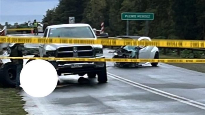 Accidente vehicular en la Carretera Austral dejó un fallecido y un herido en estado crítico