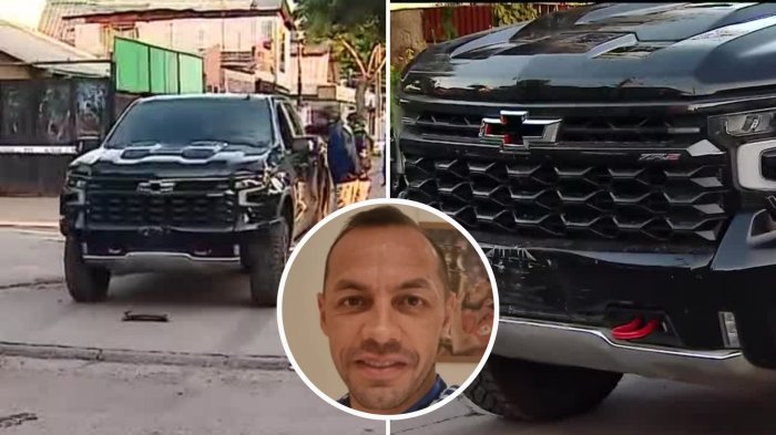 Así es la camioneta que le robaron a Marcelo Díaz: La encontraron tirada en Cerro Navia