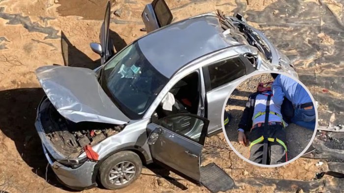 Intentó matar a su esposa y luego suicidarse: Matrimonio sobrevive a brutal caída en barranco de Olmué