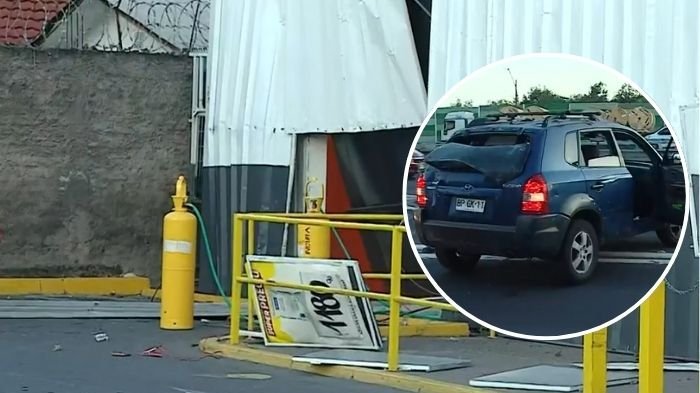 Nuevamente detonaron cajero automático y repitieron modalidad: Esta vez en supermercado de Cerrillos