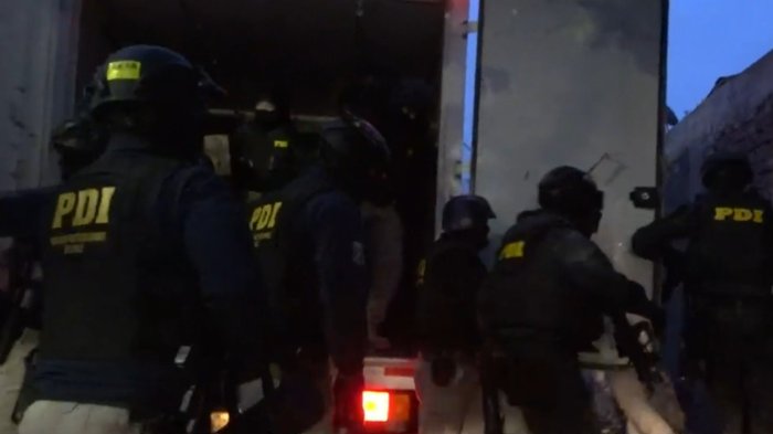 Cae banda “Los Libeth” en operativo PDI: Abogado que trabajó en Fiscalía fue detenido