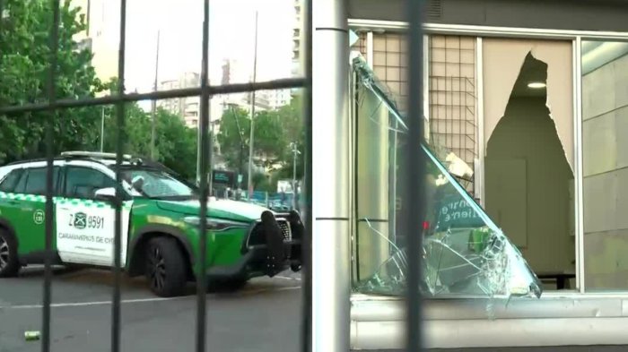 Reportan turbazo en farmacia en Santiago Centro: Sujetos se llevaron el medidor de agua