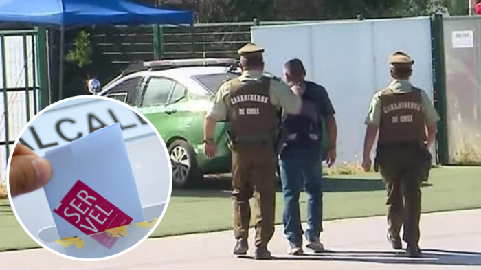 Se llevaron detenido a hombre en Paine: La acción que no se debe hacer en local de votación