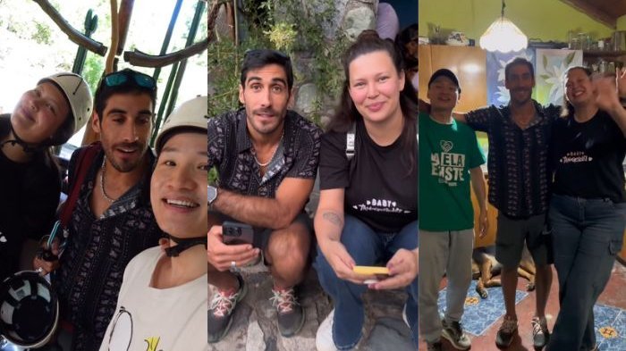 ¡Las redes estallaron! Yuhui y Michelle visitaron a Pedro y su familia en el Cajón del Maipo