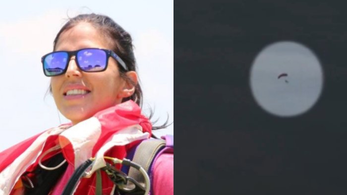 VIDEO | El dramático registro de la caída de paracaidista chilena fallecida en Brasil