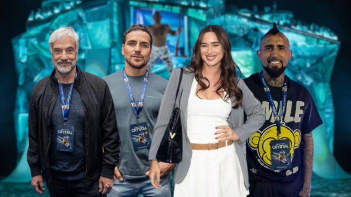 ¡Con alfombra azul incluida! Cirque du Soleil realizó espectular estreno de CRYSTAL en Chile