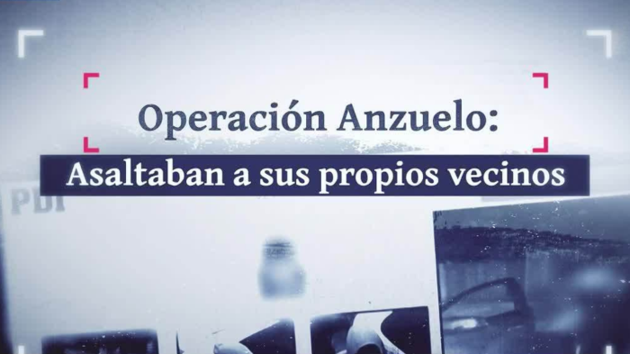 Operación Anzuelo: Cae banda que asaltaba a sus propios vecinos en Cerro Navia