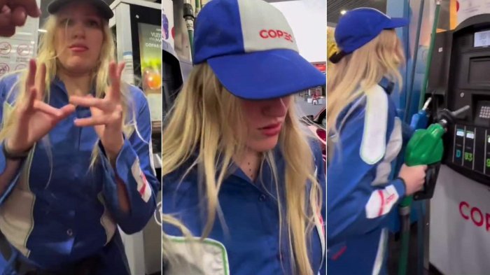 “Te toca atender al que...”: Bombera imitó al “chofer chileno” y desató debate en TikTok