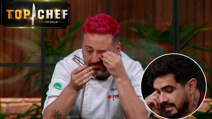 “Una galleta de kinder”: Fuerte crítica a plato de Alex Ortiz le hizo llorar en Top Chef VIP