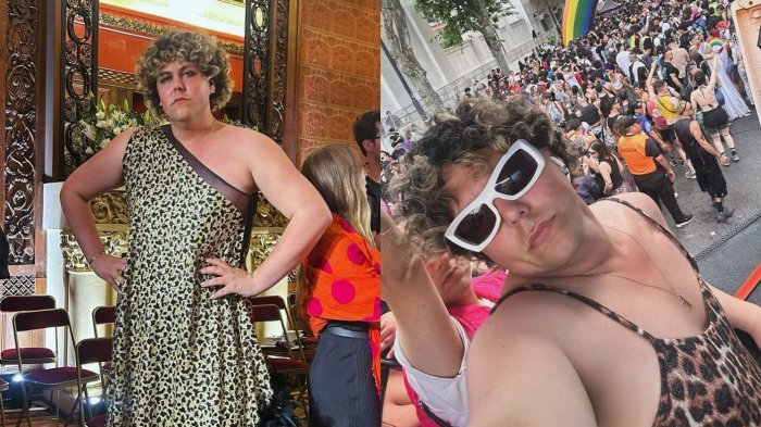 Simón de la Costa arrasó en Argentina en importantes eventos: “Mi look fue de propia confección”