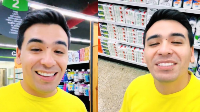 “Felicidad”: Chileno en Venezuela dichoso al encontrar productos nacionales en supermercado