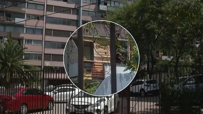 Niña de 4 años cayó del cuarto piso de departamento en Providencia y se salvó de milagro