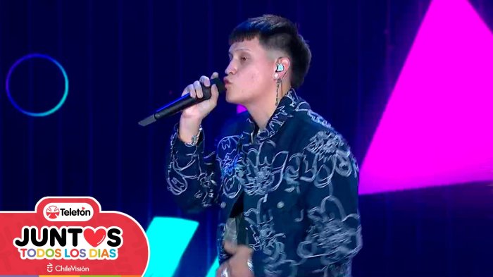 ¡Presentación explosiva! Kidd Voodoo prendió el escenario con su debut en la Teletón 2024