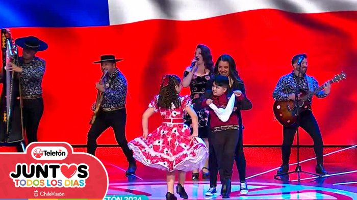 ¡Conmovedor pie de cueca! Así fue la presentación de Entremares en la Teletón 2024