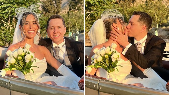 Con globo aerostático: Los detalles del lujoso matrimonio entre Karol Lucero y Fran Virgilio