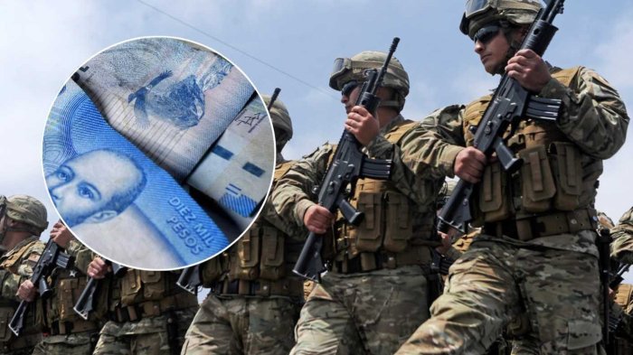 Tras proyecto de ley: ¿Cuánto aumentaría el sueldo de soldados en el servicio militar?
