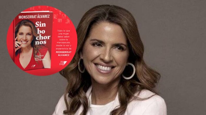“Sin bochornos”: Monserrat Álvarez lanza libro sobre la menopausia