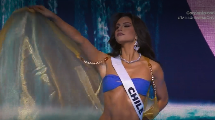¡Con gran ovación! Emilia Dides impactó en Miss Universo con imponente desfile en traje de baño