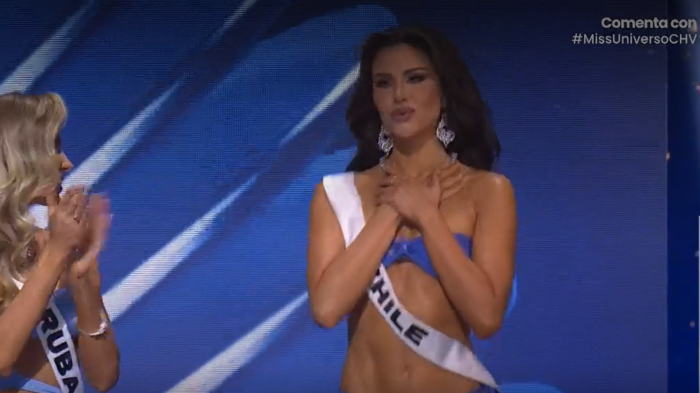Emilia Dides ya clasificó entre las 12 semifinalistas que continúan en el Miss Universo 2024