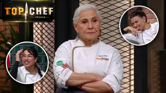 ¡Indignada! Reacción de Teresita a evaluación impactó a Eskarcita y Cony en Top Chef