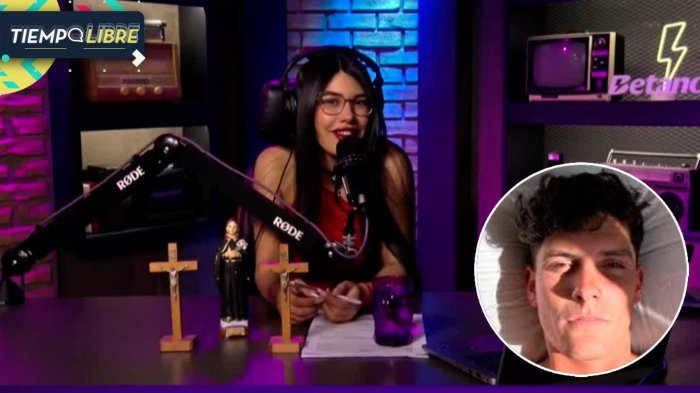 “¿Qué? Nada que ver...”: Eskarcita quedó desconcertada con comentario sobre Íñigo López