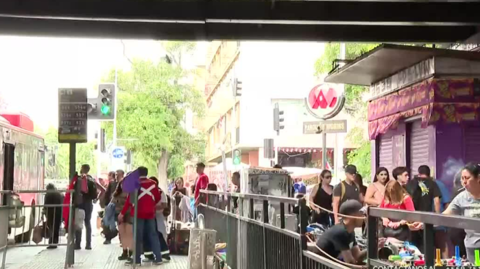 Metro cierra estación Parque O'Higgins por persona en la vía: Así está funcionando la Línea 2
