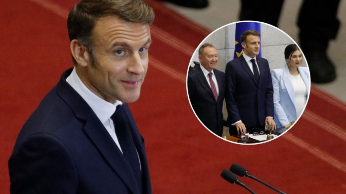 Presidente Emmanuel Macron se lució hablando español en el Congreso de Valparaíso