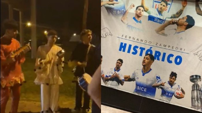 Con batucada incluida: El espectacular recibimiento que tuvo Fernando Zampedri en Argentina