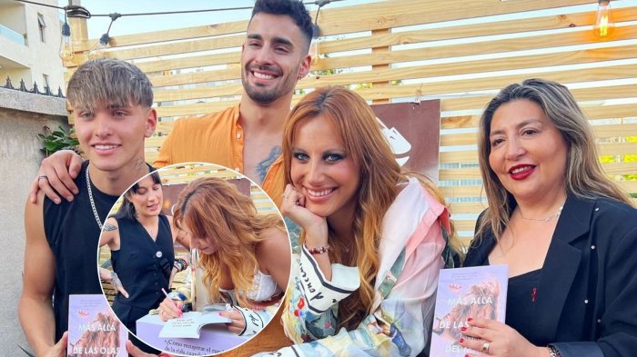 ¡Emotivo reencuentro! Trinidad Cerda reunió a compañeros de Gran Hermano en el estreno de su libro