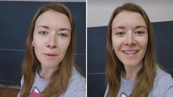 Carla Jara ejerce su rol como vocal de mesa en Ñuñoa: “Acá estamos”