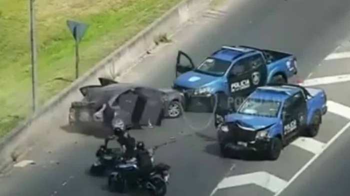 VIDEO | Detienen a banda de chilenos en cinematográfica persecución policial en Argentina