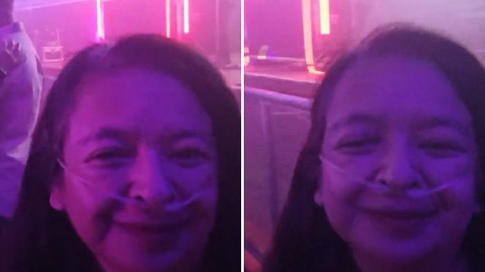 Habla mujer que se hizo viral tras ir a la Blondie con oxígeno portátil: “Ahora voy más que antes”