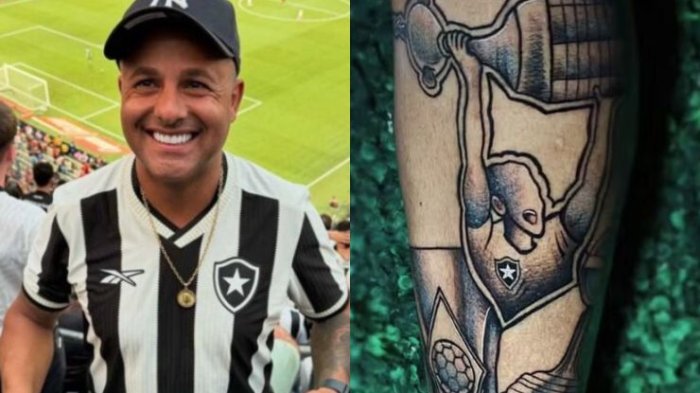 El que tiene miedo de morir...: Hincha de Botafogo se tatuó la Libertadores antes de jugar la final