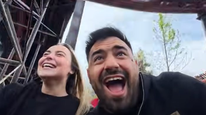 “Así es el Disney de Chile”: Pareja de youtubers rioplatense quedó alucinada con Fantasilandia