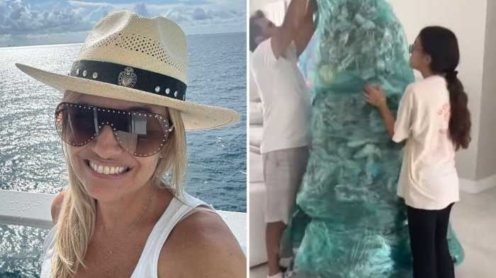 En 10 minutos: Ana Sol Romero se hizo viral por curioso tip para armar su árbol de Navidad