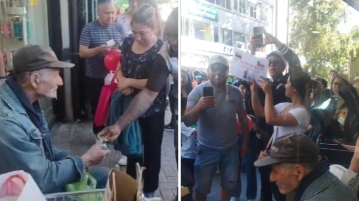 “Batallón de amor” llega a Concepción: Jóvenes ayudaron a adulto mayor y se volvieron virales