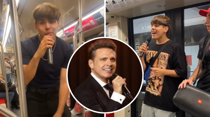 Joven se vuelve viral con impactantes interpretaciones de Luis Miguel en Metro de Santiago