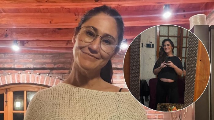 Belén Mora sorprendió con detalle de su avanzado embarazo: “Me pateó fuerte”