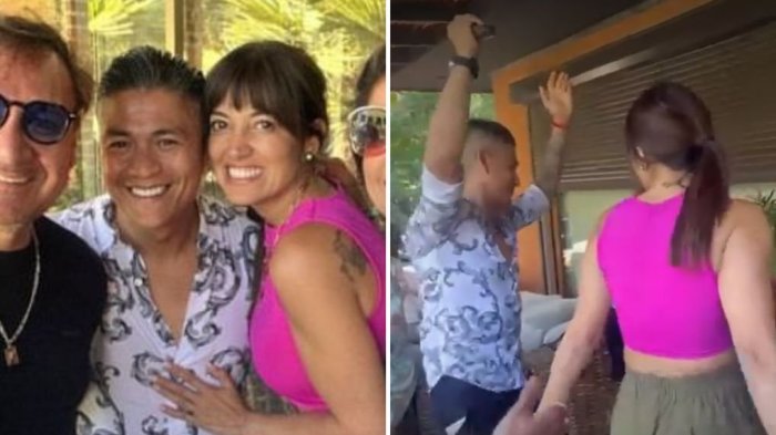 Yamila Reyna y Américo más cerca que nunca: Videos muestran gesto del cantante en cumpleaños