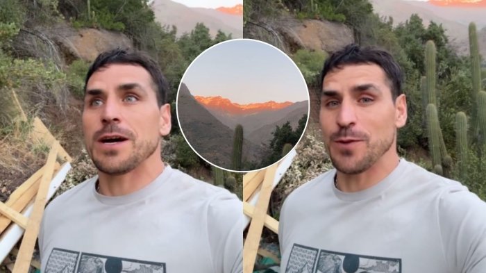 Pangal mostró avance del soñado dormitorio que construye para Melina Noto: “En la mitad del cerro...”