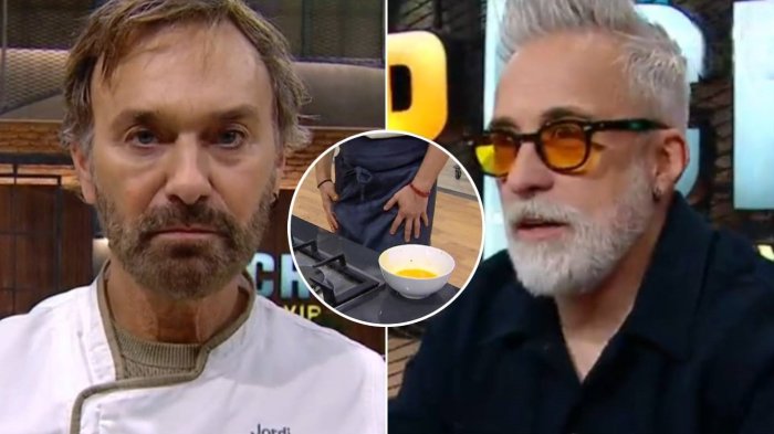 “¡Eres un cochino!”: Sergi Arola se indignó con Jordi Castell por insólita falta en Top Chef VIP