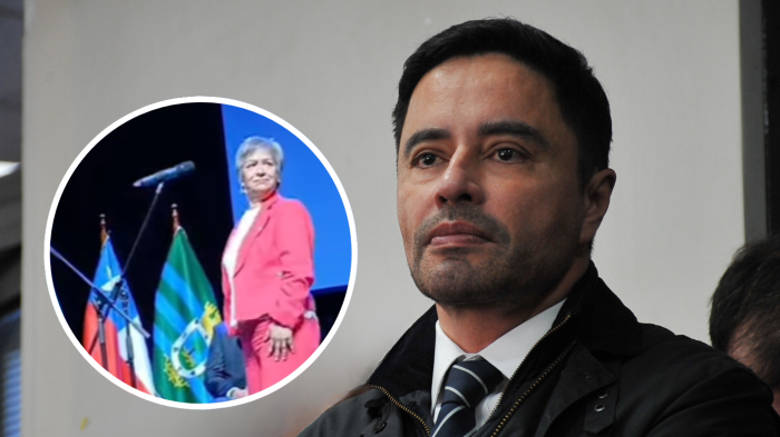 Acusan a Carter de irrespetuoso grito a concejala PC durante traspaso de mandos en La Florida