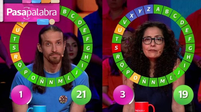 ¿Se va el millonario premio? Dante y Carolina lucharon en reñido rosco de Pasapalabra