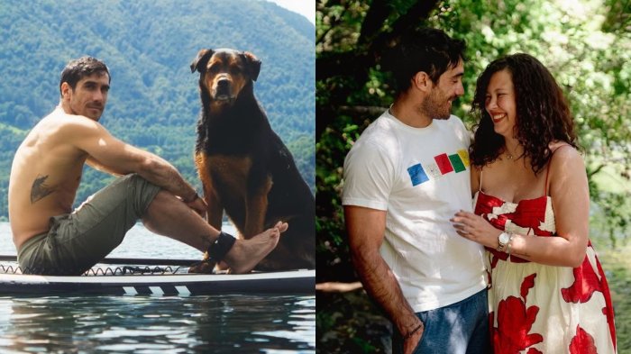 Pedro Astorga se sinceró por románticas fotos con Michelle Carvalho: “Por eso lo hicimos”