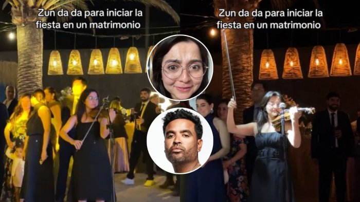 Violinista fue a matrimonio a tocar intro de Zun Da Da: Video se viralizó y hasta Zion lo compartió